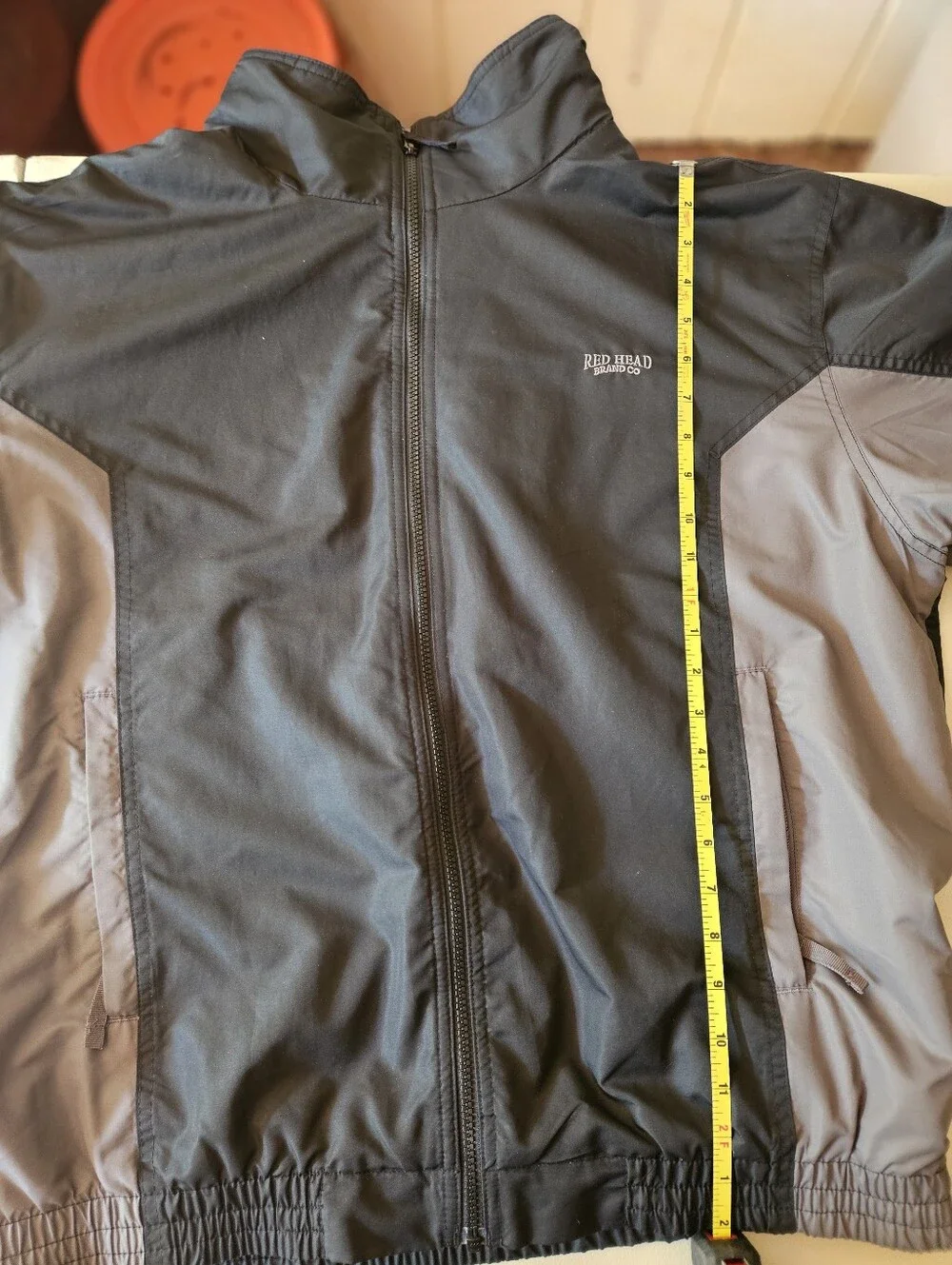 Men's Black & Gray Insulated Winter Jacket